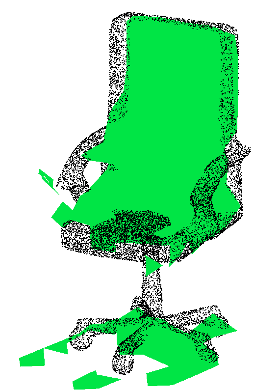 Hydra chair mesh