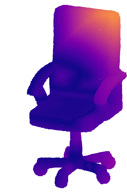 SlideSLAM chair error heatmap