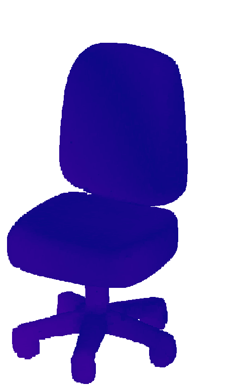 Hydra++ chair variant error heatmap