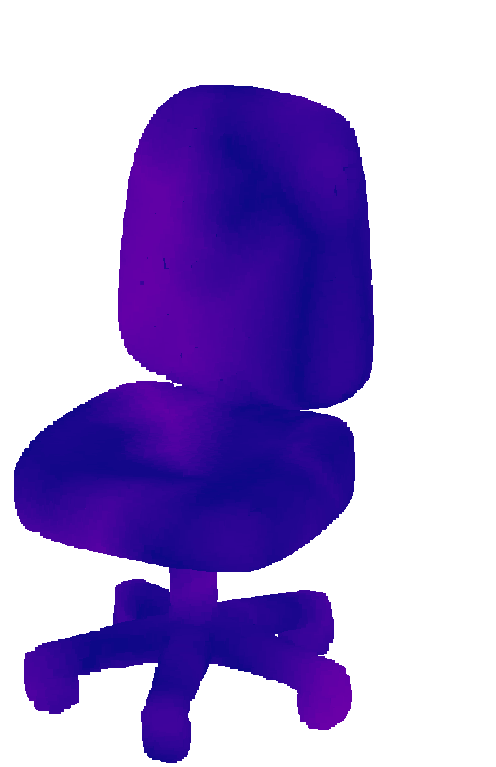 Hydra chair variant error heatmap