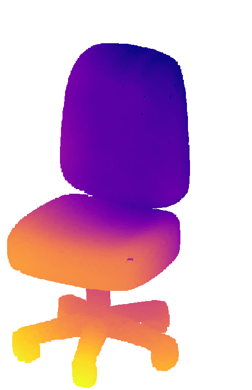 Khronos chair variant error heatmap