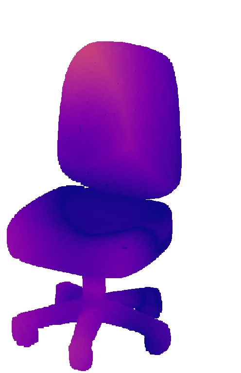 SlideSLAM chair variant error heatmap