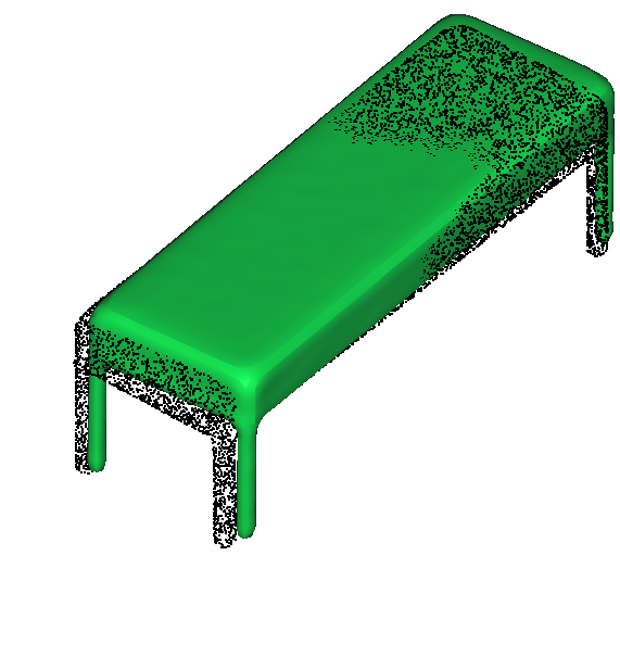 Hydra++ bench mesh