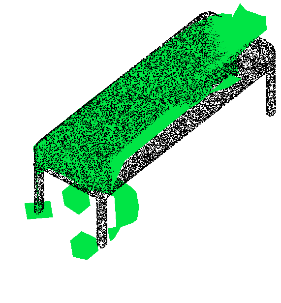 Hydra bench mesh