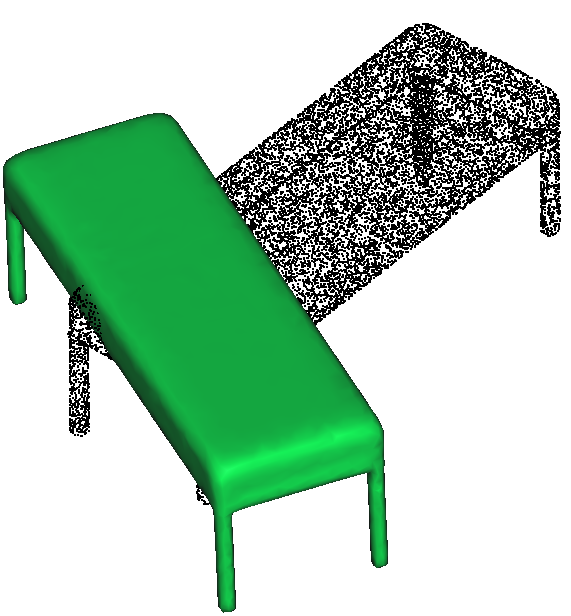 SlideSLAM bench mesh