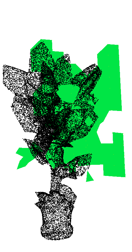 Hydra plant mesh